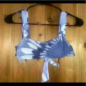 NWT Aeire Tie Dye Bikini Top Size XS